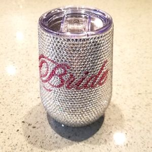 "Bride" stemless wine tumbler